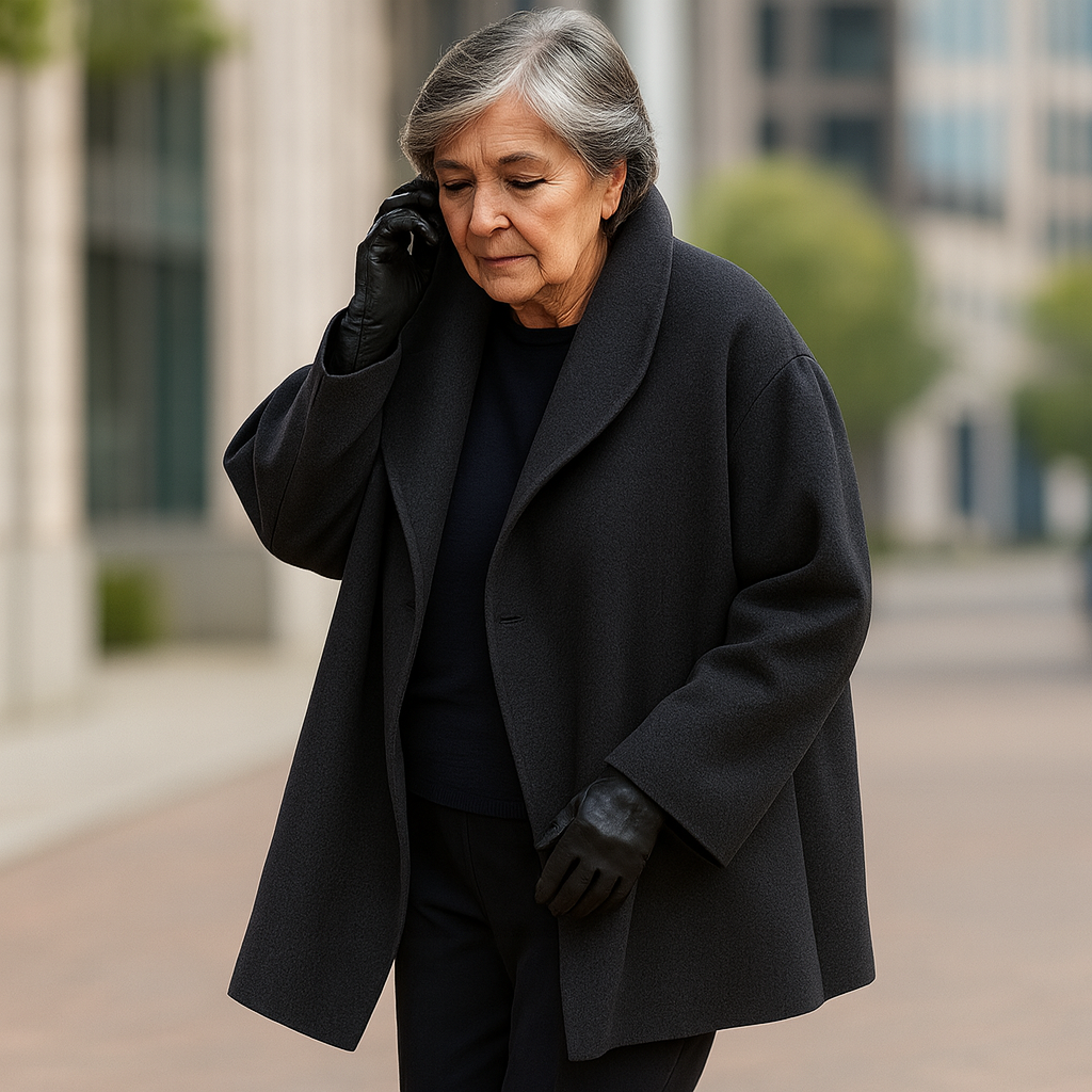 HANNA | Elegancki Casualowy Płaszcz