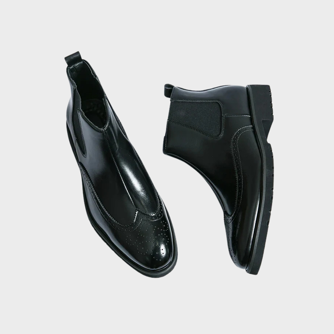 Adrian | Botki Chelsea ze skóry naturalnej