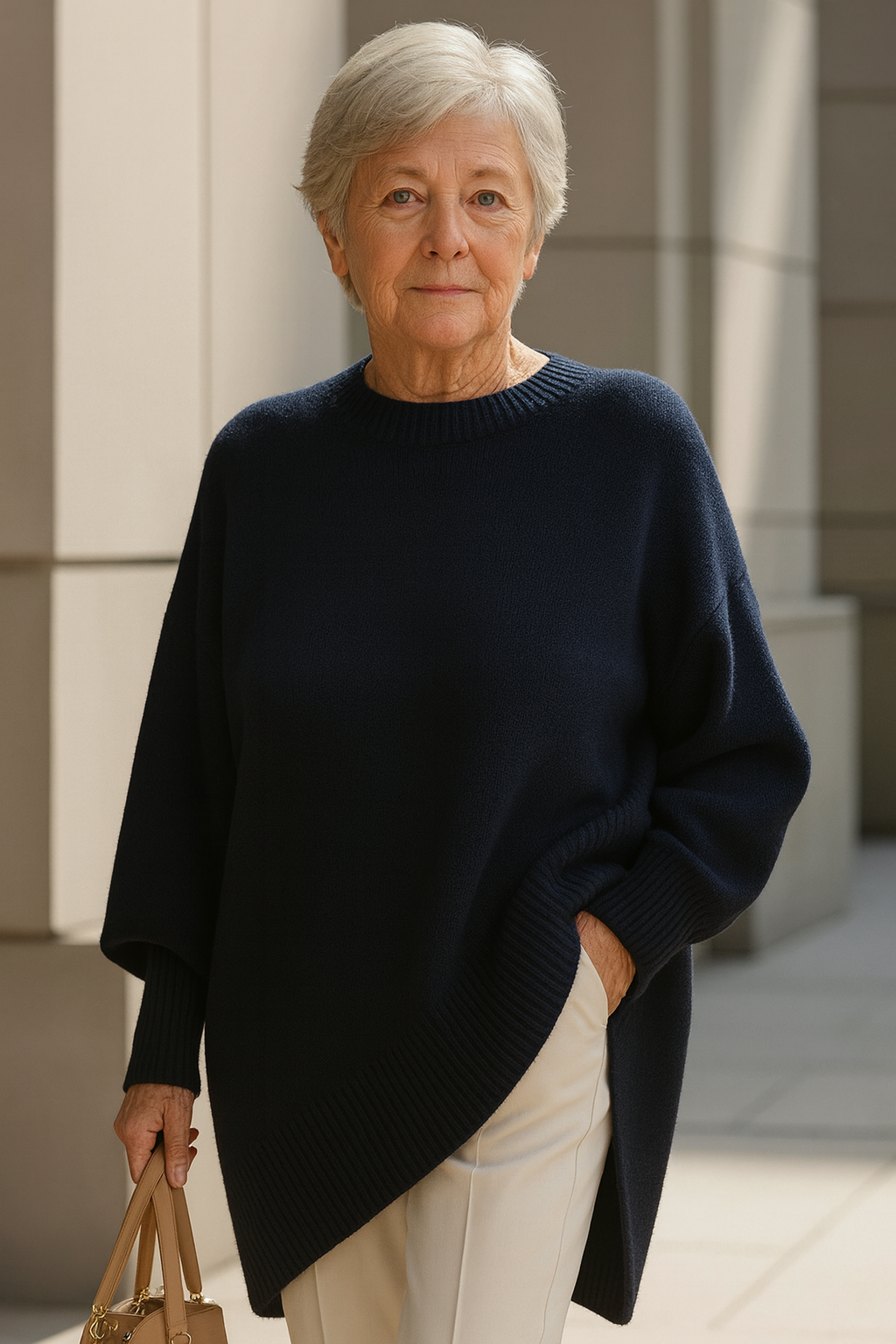 Wiktoria | Sweter Oversize o Niewymuszonej Elegancji