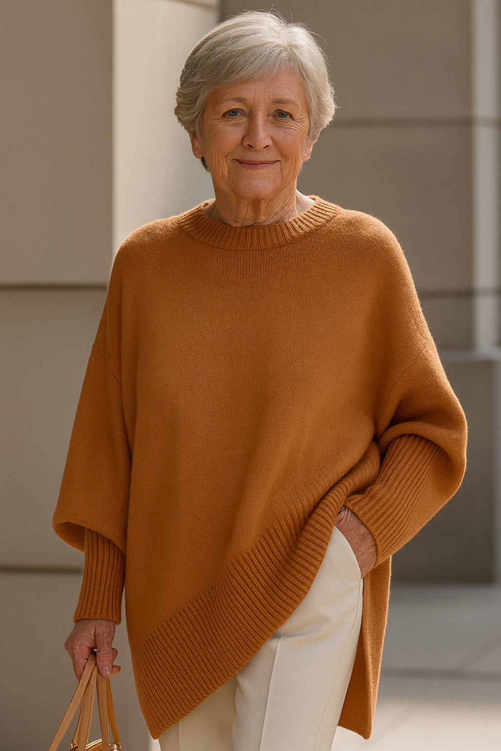 Wiktoria | Sweter Oversize o Niewymuszonej Elegancji