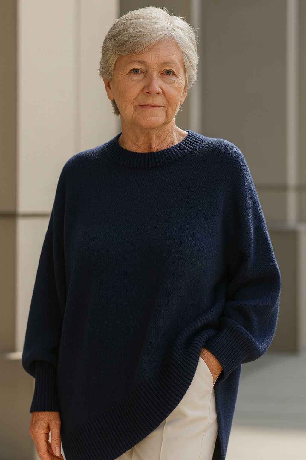 Wiktoria | Sweter Oversize o Niewymuszonej Elegancji