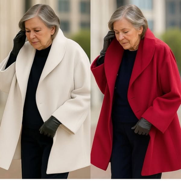 HANNA | Elegancki Casualowy Płaszcz