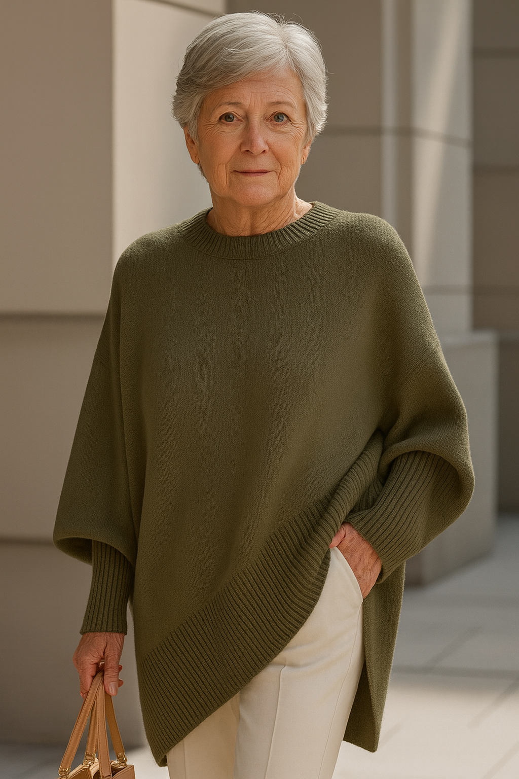 Wiktoria | Sweter Oversize o Niewymuszonej Elegancji